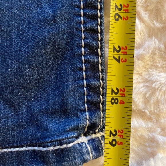 Miss Me,size 27, inseam 29 1/2, Straight. - Picture 6 of 6